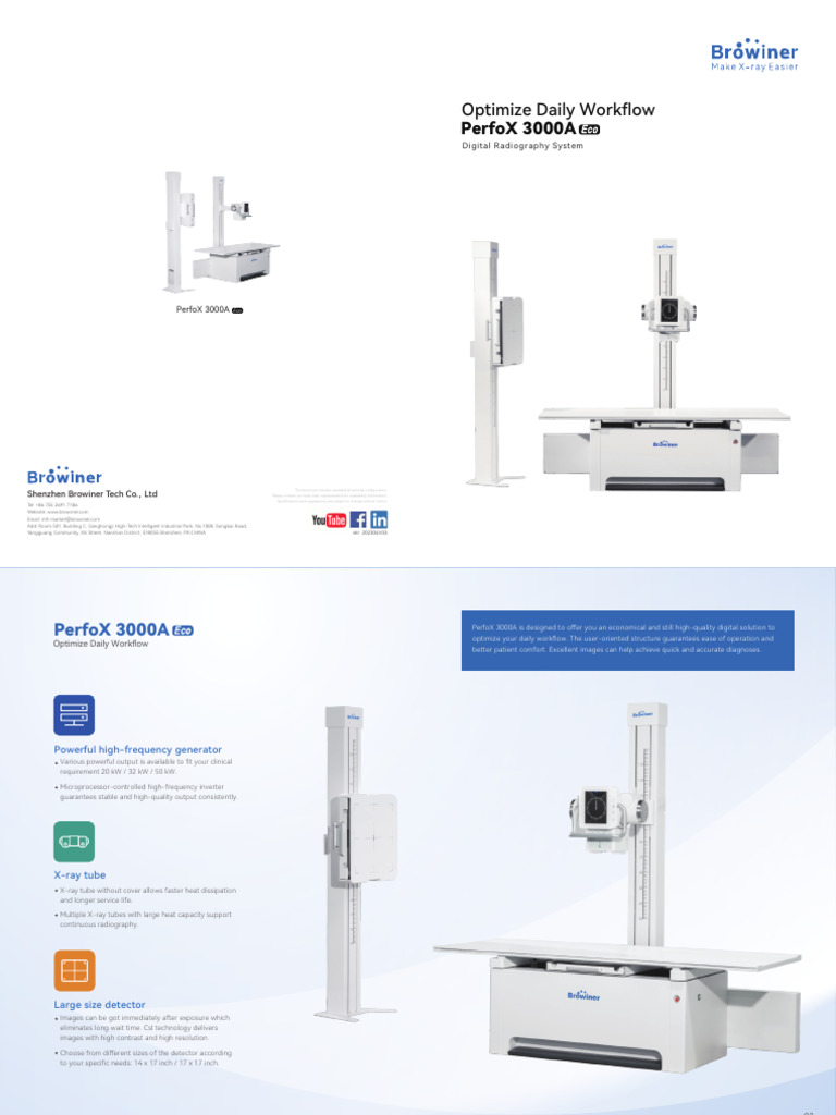 PerfoX 3000A Digital Radiography System